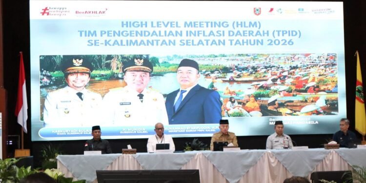 Pemprov Kalsel Bahas Strategi Tekan Inflasi Jelang Idulfitri