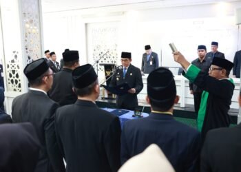 Bupati Andi Rudi Latif Lantik 23 Pejabat, Tekankan Kinerja Birokrasi dan Tingkatkan Pelayanan Publik