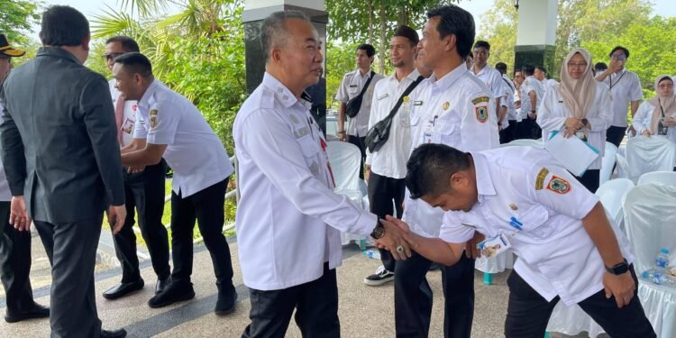 Sekda Kalsel Sidak Hari Pertama Kerja, Pastikan Disiplin ASN di PUPR Terjaga