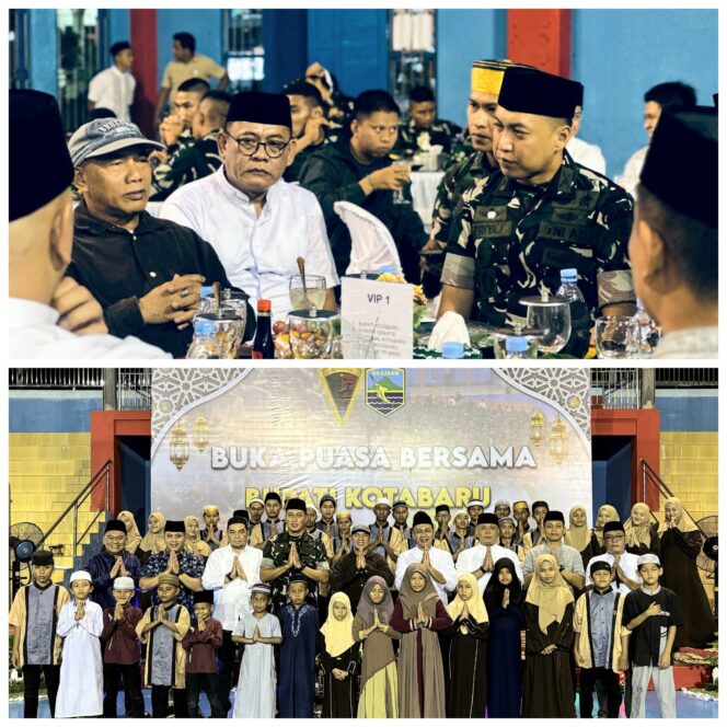 
					Bupati Kotabaru Buka Puasa Bersama Prajurit Yonif TP 884/Sa-ijaan