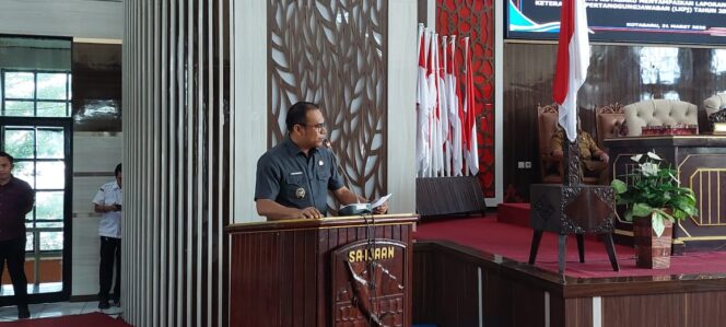 
					Bupati Kotabaru Sampaikan Laporan LKPJ Tahun Anggaran 2025 di DPRD Kotabaru.