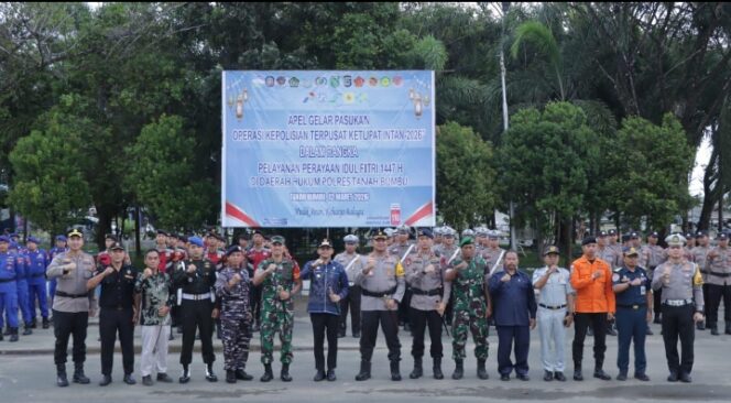 
					Polres Tanbu Gelar Apel Operasi Ketupat Intan 2026 Siap Amankan Amankan Mudik Dan Perayaan Idul Fitri