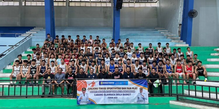 Antusiasme Membludak, 249 Atlet Ramaikan Seleksi Basket Banjarmasin Menuju POPDA 2026