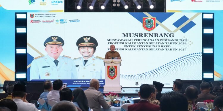 Gubernur Kalsel Fokuskan RKPD 2027 Pada Infrastruktur dan Penanganan Banjir Terpadu