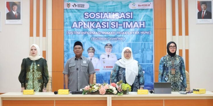 Disperkim Kalsel Sosialisasikan Aplikasi SI IMAH untuk Tingkatkan Akurasi Data RTLH