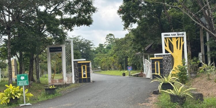 Mulai 1 April, Pintu Masuk Kebun Raya Banua Berpindah ke Gerbang Utara
