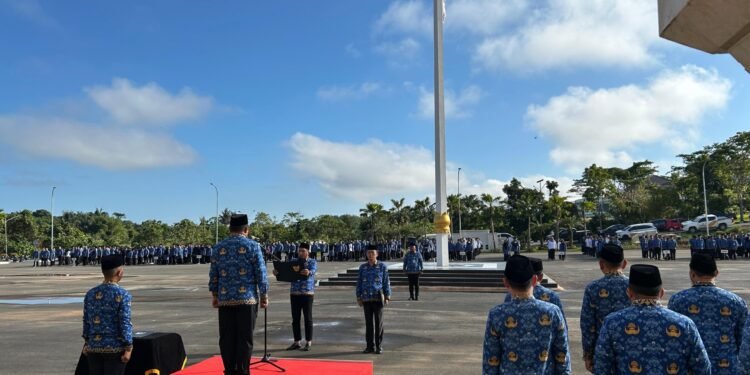 Pemkab Kotabaru Gelar Apel Hari Kesadaraan Nasional