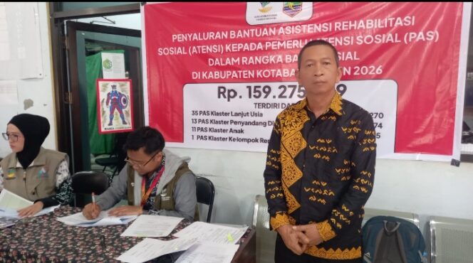 
					Warga Desa Baharu Utara Mendapatkan Bantuan Atensi Dari Kementrian sosial RI