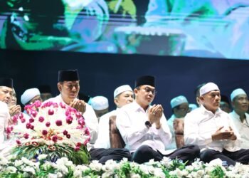 Tablik Akbar dan Haul ke-6 H. Andi Arsyad Petta Tahang Berlangsung Khidmat di Tanah Bumbu