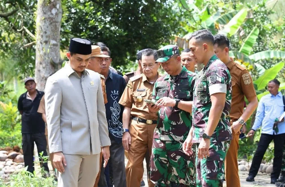 Ketua DPRD Tanah Bumbu Hadiri Ground Breaking Jembatan Garuda, Andrean Atma Maulani: Dukung Penuh Infrastruktur untuk Rakyat