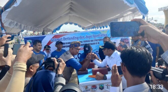
					Pemda Bersama KORMI Kotabaru Gelar Olahraga Tradisional, “Sambut Hari Jadi Kotabaru ke 76
