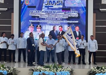 Pemkab Kotabaru Hadiri Pelantikan JMSI Kalsel 2026–2031 Dukung Penguatan Media Siber