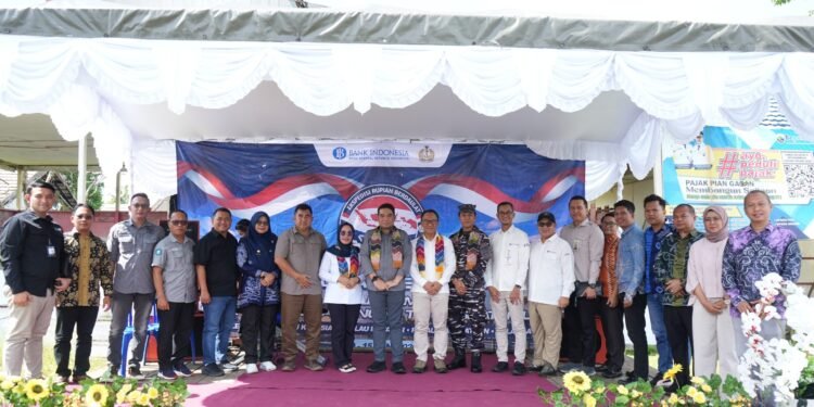 Perkuat Kedaulatan Ekonomi di Wilayah Kepulauan, BI dan TNI AL Tutup Ekspedisi Rupiah Berdaulat 2026 di Kotabaru