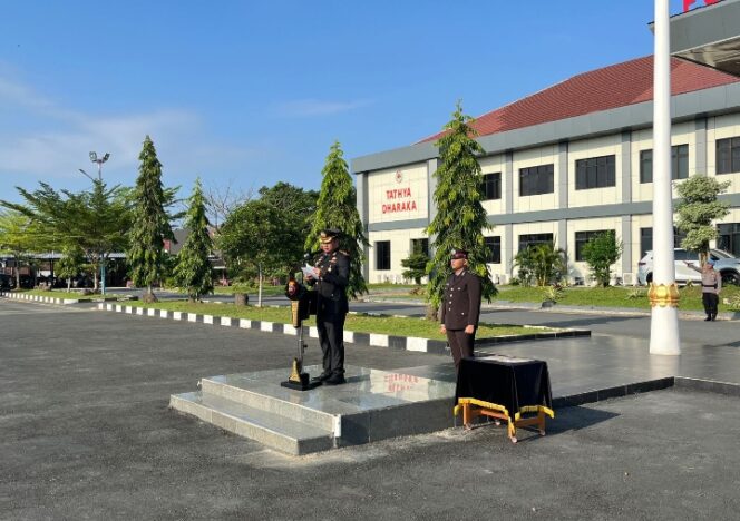 
					Polres Tanah Bumbu Gelar Upacara Peringatan Hari Lahir Pancasila 1 Juni 2026