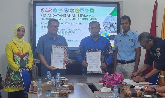 
					PT. Kodeco Agrojaya Mandiri Lakukan Penandatanganan MoU, Lindungi Siswa SMK Magang Lewat BPJS Ketenagakerjaan