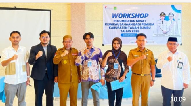 
					Pemkab Tanah Bumbu Dorong Minat Wirausaha Pemuda Lewat Workshop Kewirausahaan 2026  