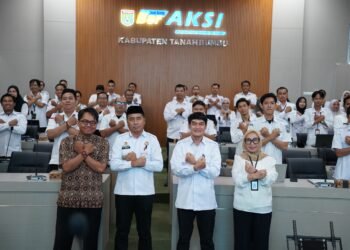 Perkuat Keamanan Siber, Diskominfosp Tanbu Gelar Bimtek Penanganan Web Defacement