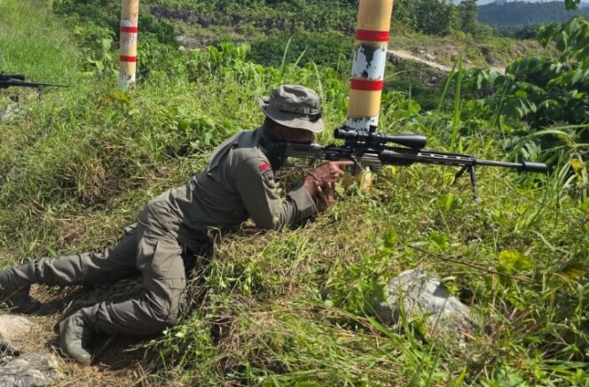 
					Asah Kemampuan Presisi, Batalyon B Pelopor Satbrimob Polda Kalsel Gelar Latihan Menembak Sniper Jarak 400 Hingga  500 Meter
