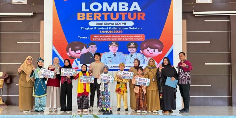 Siswa Kotabaru Jadi Yang Terbaik Diajang Lomba Bertutur Tingkat Provinsi 2026