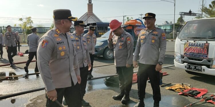 Polres Tanah Bumbu Siaga Karhutla, Kapolres: Tindak Tegas Pembakar Lahan, Edukasi Tetap Dijalankan
