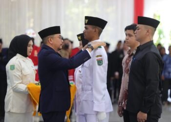 Bupati Andi Rudi Latif Kukuhkan Paskibraka Angkatan 23 Tanah Bumbu Tahun 2026