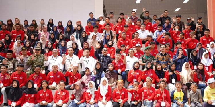 Bupati Andi Rudi Latif Buka MPLS Sekolah Rakyat Terintegrasi 1 Tanah Bumbu