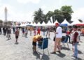 Lomba Estafet Air Meriahkan Aksi Merah Putih HUT ke-81 RI di Tanah Bumbu: Ajang Kekompakan dan Kebersamaan