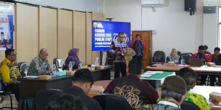 Forum Konsultasi Publik Standar Pelayanan digelar Pemkab Kotabaru