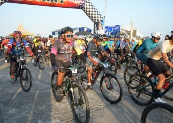 Gowes Sambil Wisata, MTB Adventure 2026 Siring Laut Ramaikan Kotabaru