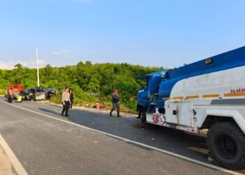Stiker Perusahaan pada Mobil Tangki Penabrak Mahasiswa KKN Hilang saat Evakuasi