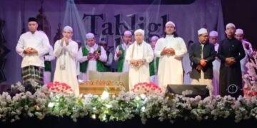 Ribuan Warga Hadiri “Gunung Tinggi Bershalawat”, Hasbi Rahman Hadirkan Pimpinan Ponpes Darussalam Martapura