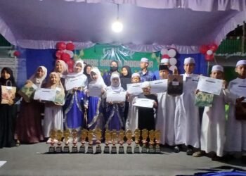 TPA Nurul A’la Borong Juara di Festival Anak Sholeh Indonesia (FASI) XIII Tingkat Kecamatan Batulicin.