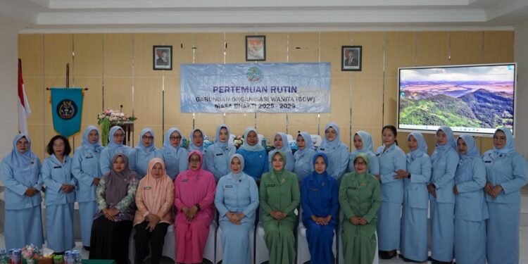Kunjungan Ke Makodim 1004, GOW Kotabaru Gelar Pertemuan Dan Edukasi Kesehatan Mental