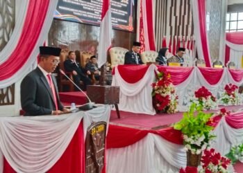PEMKAB KOTABARU IKUTI PIDATO KENEGARAAN PRESIDEN DALAM RANGKA HUT KE-81 RI