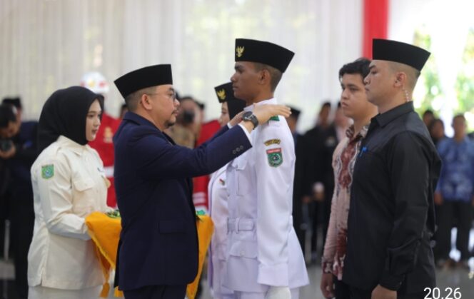 
					Bupati Andi Rudi Latif Kukuhkan Paskibraka Angkatan 23 Tanah Bumbu Tahun 2026
