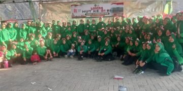 Meriahkan HUT RI ke 81 Keluarga Besar Kodim 1004/Ktb Gelar Berbagai Macam Lomba