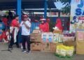 Ratusan Warga Hilir Muara Ramaikan Jalan Sehat HUT RI ke-81