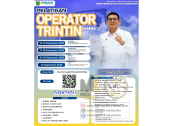 Bupati Andi Rudi Latif Buka Pelatihan Operator Trintin 2026, Gratis!
