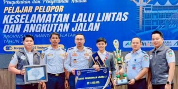 Pemkab Kotabaru Raih Juara III Pelajar Pelopor Keselamatan LLAJ Tingkat Provinsi Kal-Sel