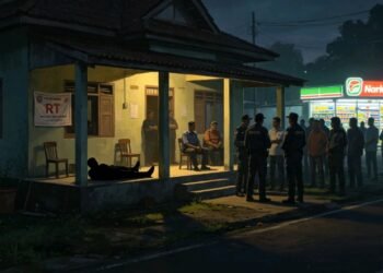 Saat Ingin Mendamaikan Persoalan Rumah Tangga,  Ketua RT Di Tanah Bumbu Tewas Di Bacok.