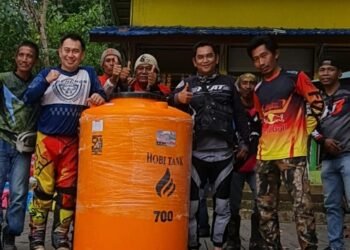 Trail Adventure Kotabaru Gelar Latihan Bersama sambil Berwisata Air Terjun Tumpang Dua