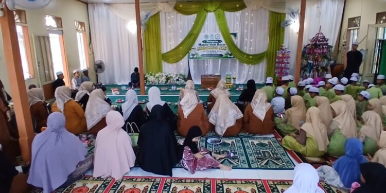 Peringatan Maulid Nabi Muhammad SAW,  di TPA Nurul A’la, Tekankan Pentingnya Generasi Qur’ani