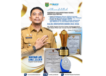 Detektor Karhutla Tanah Bumbu Raih Juara II Kalsel Innovation Award 2026, SIPLAYER Masuk 10 Besar
