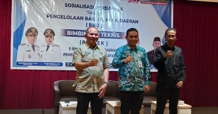 BPKAD Kotabaru Sosialisasi Pengolaan BMD dan Bimtek E BMD