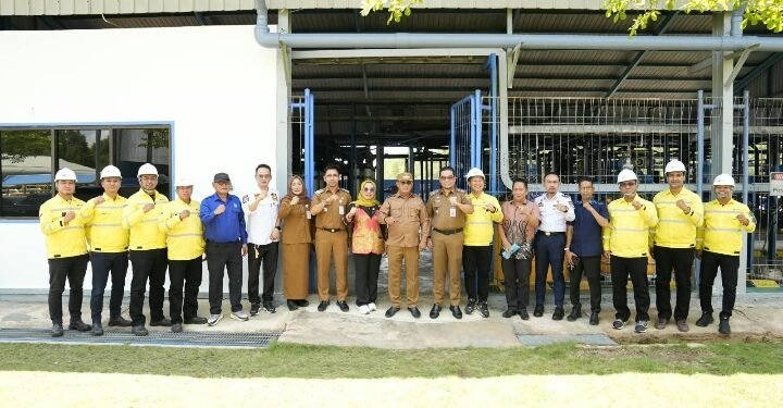 Kunjungi PT Sime Darby Guthrie, Bupati Kotabaru dorong sinergi dengan dunia usaha dalam Pemanfaatan dan pengelolaan air Bersih.