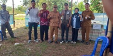Bupati Kotabaru Tinjau Langsung Pelaksanaan Pilkades Serentak di TPS Desa Megasari