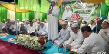 Wakil Bupati Kotabaru Hadiri Ceramah Guru KH.Muhammad zhofaruddin ( Guru Udin) Di Komplek Rumah 10 Kotabaru