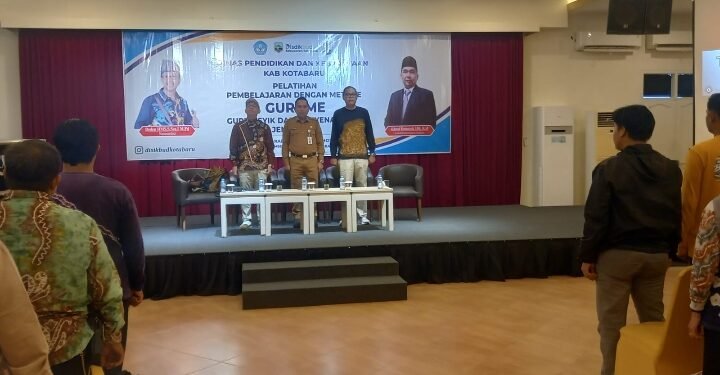 Diknasbud Kotabaru Lakukan Pembelajaran Dengan Metode Gurame