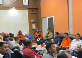 BPBD Kotabaru Koloberasi Bersama Balakar , Perusahaan Tanggulangi Karhutla