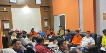 BPBD Kotabaru Koloberasi Bersama Balakar , Perusahaan Tanggulangi Karhutla